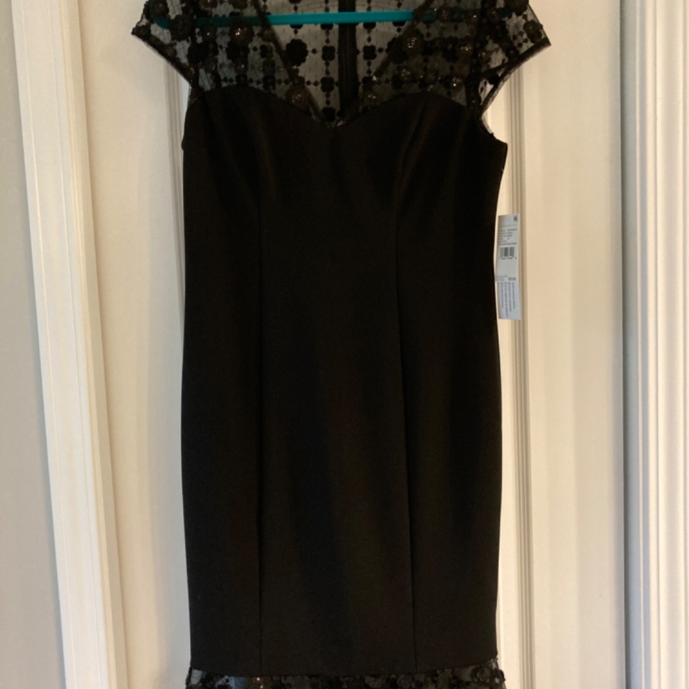 Cap sleeve midi dress size 10 - Picture 3 of 4